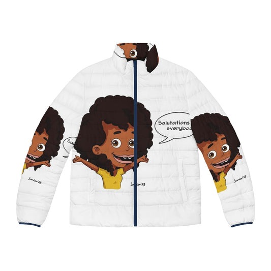 Big Mouth Missy Foreman Greenwald Puffer Jacket featuring Netflix character design