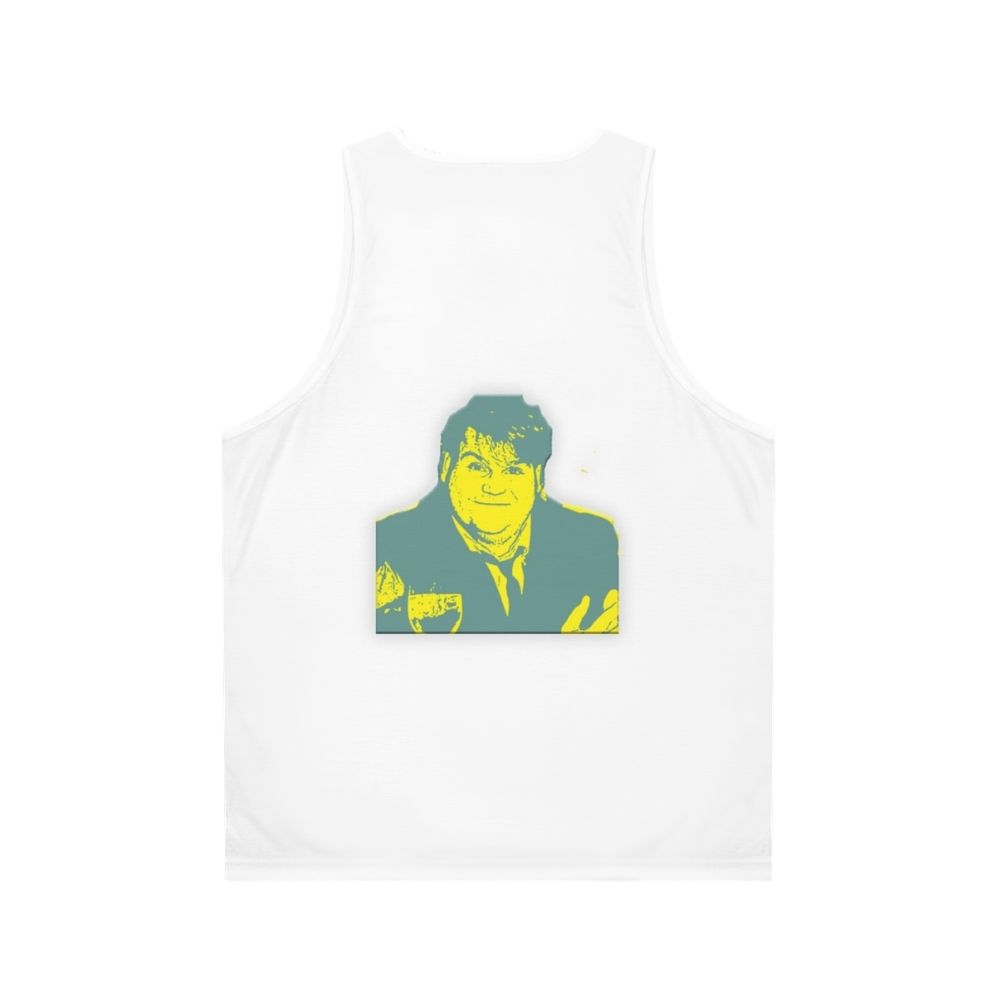 Chris Farley 90s Comedy Unisex Tank Top - Back