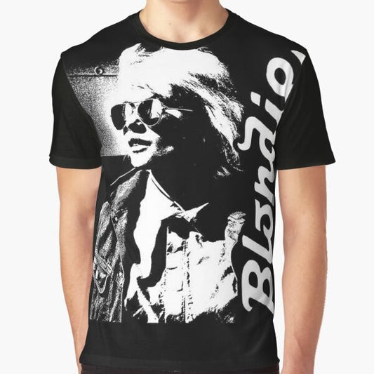 Retro Punk Rock Girl Graphic T-Shirt featuring Debbie Harry and Blondie