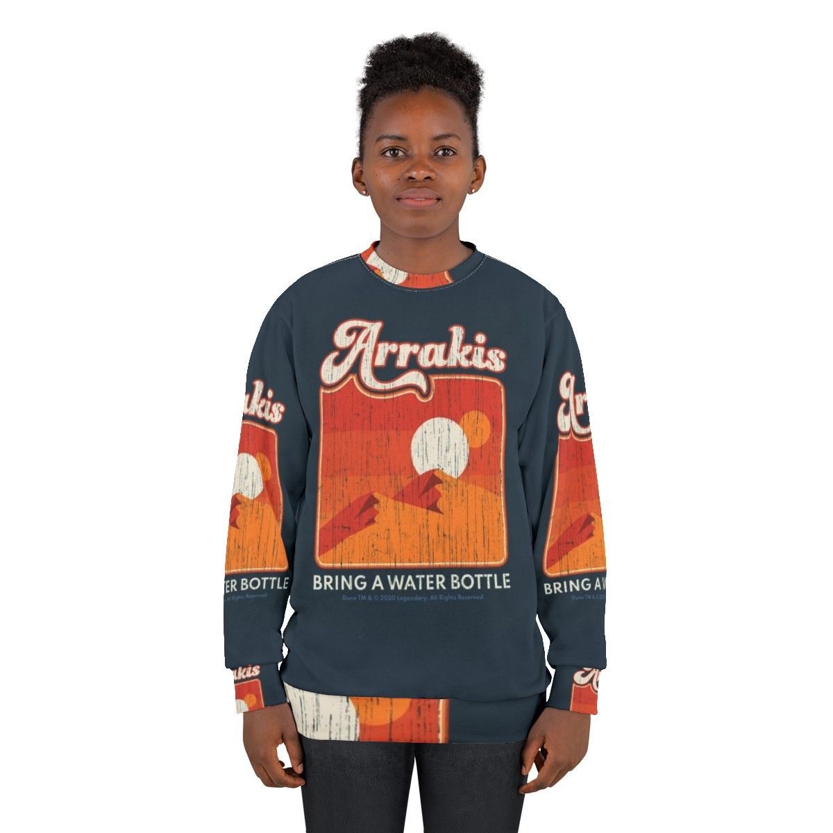 Dune 2020 Arrakis Desert Science Fiction Sweatshirt - women