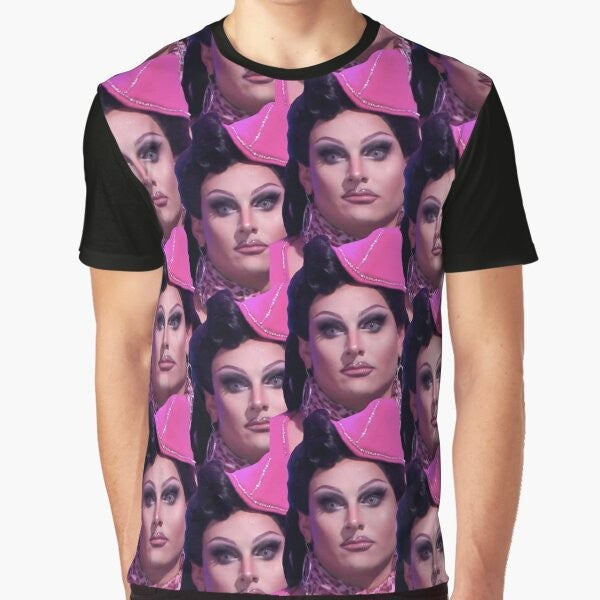 "Jan Face Crack" meme graphic design t-shirt for RuPaul's Drag Race fans