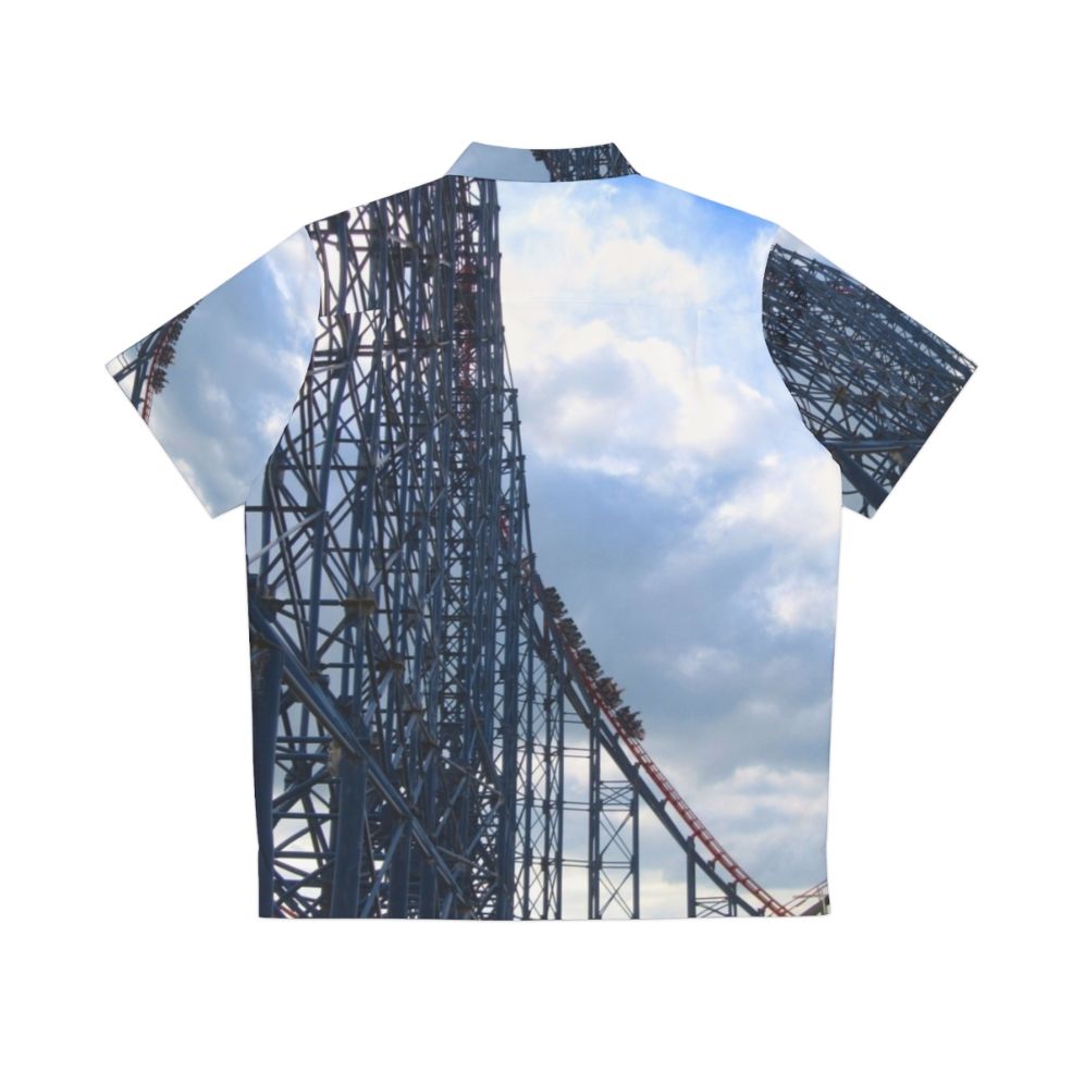 Blackpool Pepsi Max Roller Coaster Hawaiian Shirt - Back