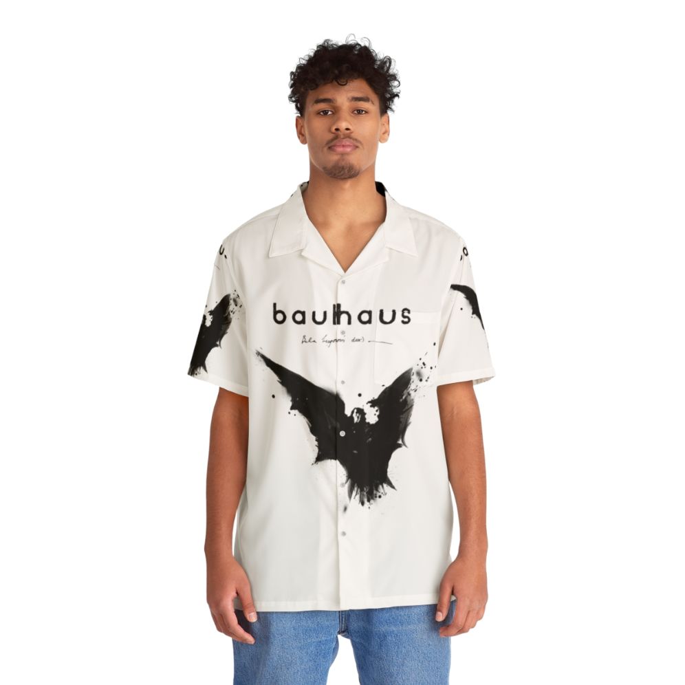 Bela Lugosi's Dead Bauhaus Hawaiian Shirt - Tribute to Horror Classics - People Front