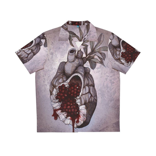 Anatomical Heart of Persephone Hawaiian Shirt