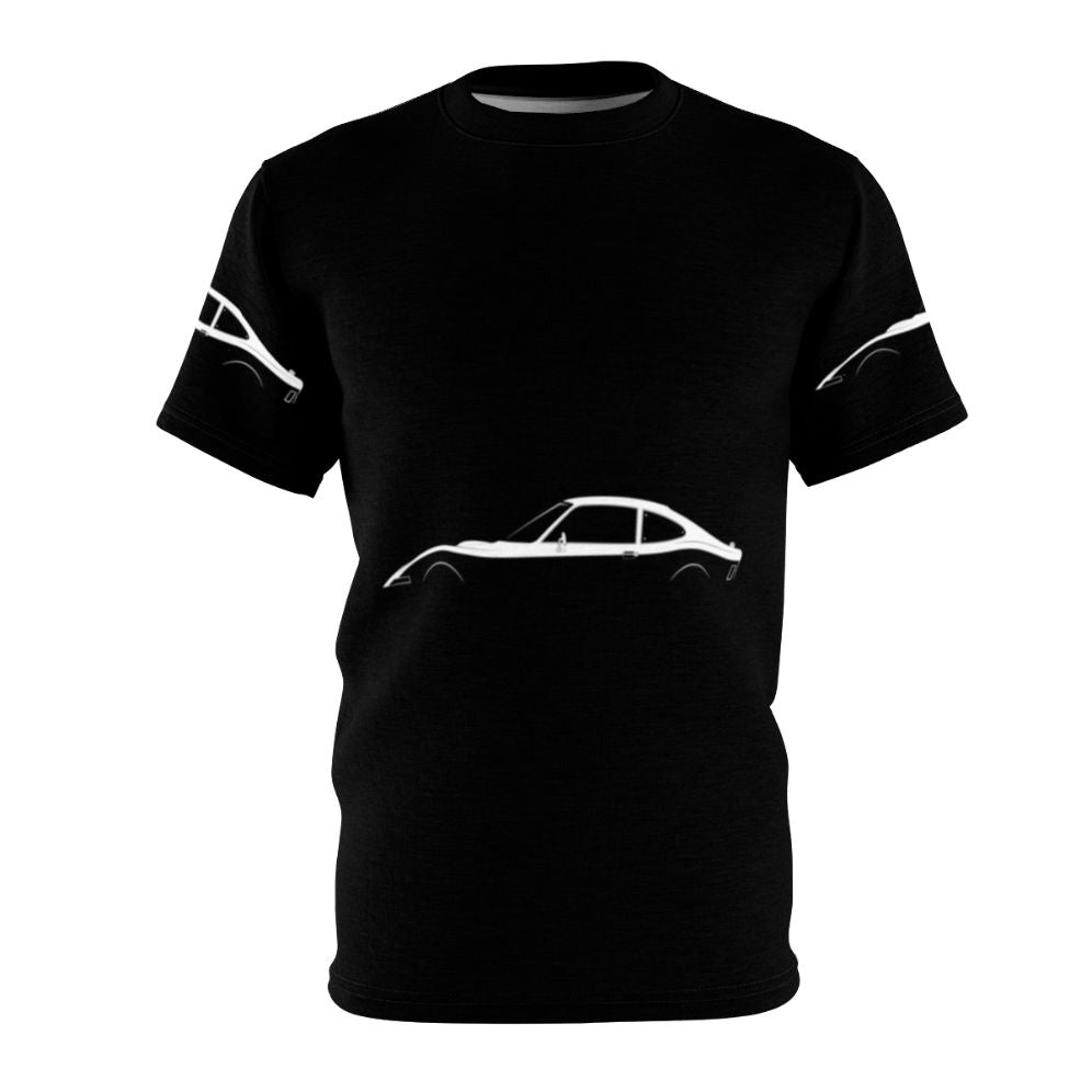 Opel GT Silhouette Car Outline T-Shirt Design