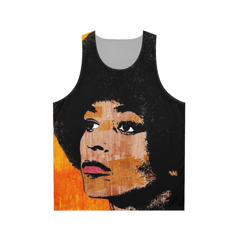 Angela Davis Unisex Tank Top