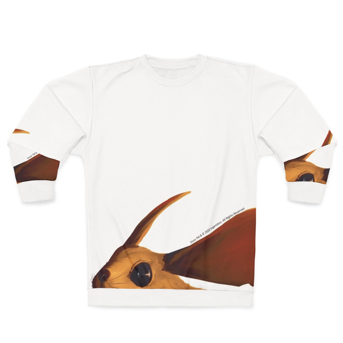 Dune desert mouse graphic sweatshirt