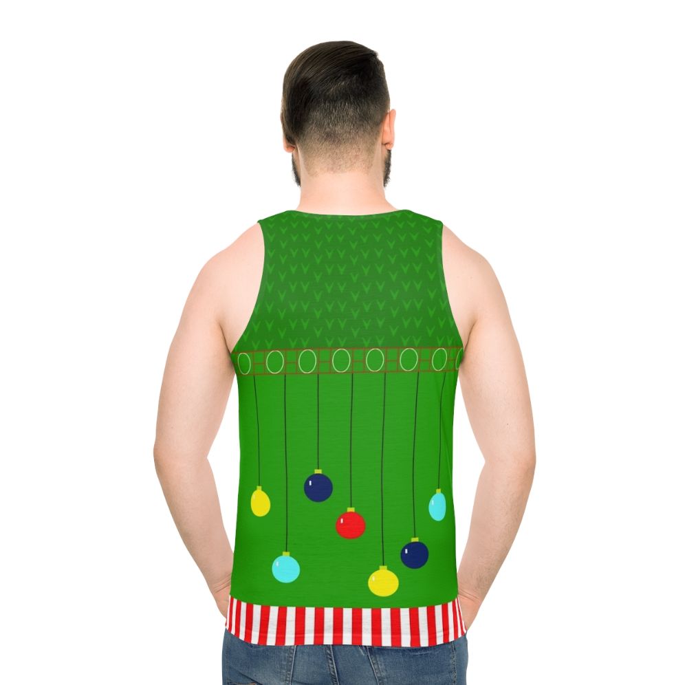 Arthur Claus Unisex Tank Top - men back