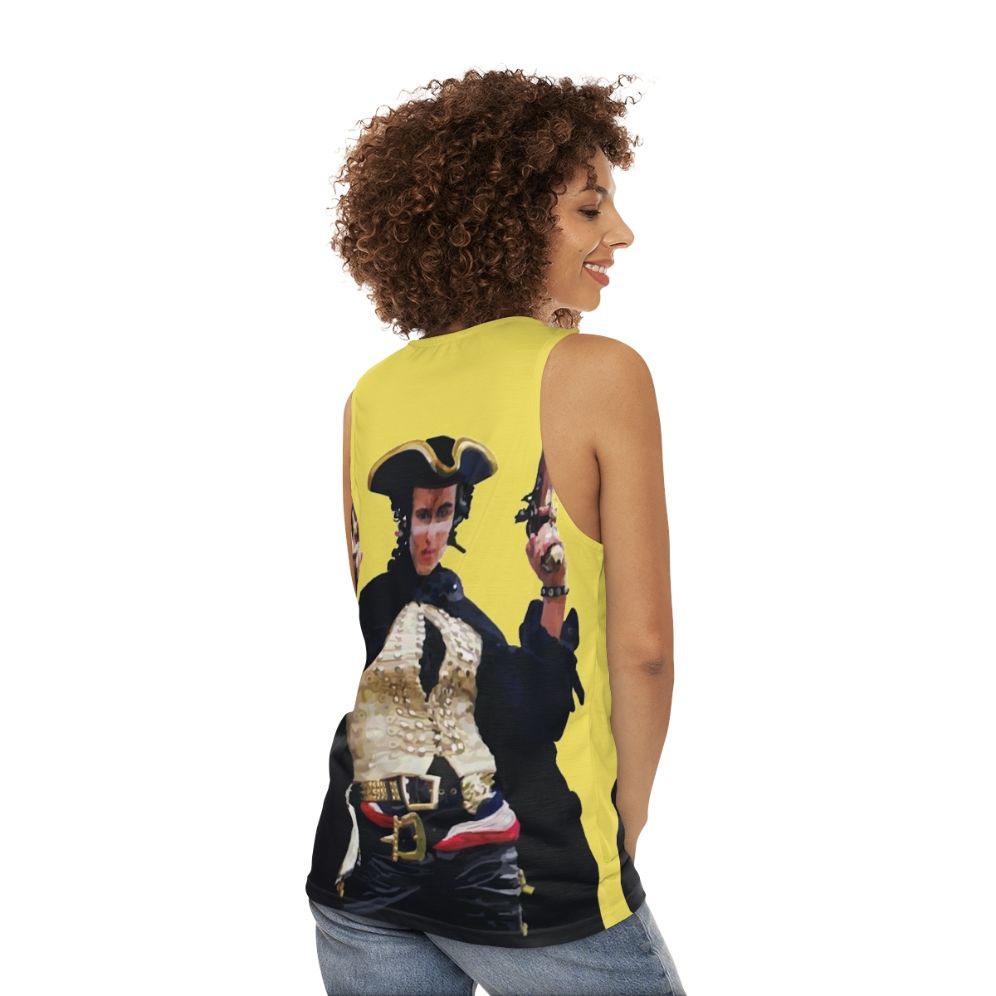 Adam Ant 'Stand and Deliver' Unisex Tank Top - women back