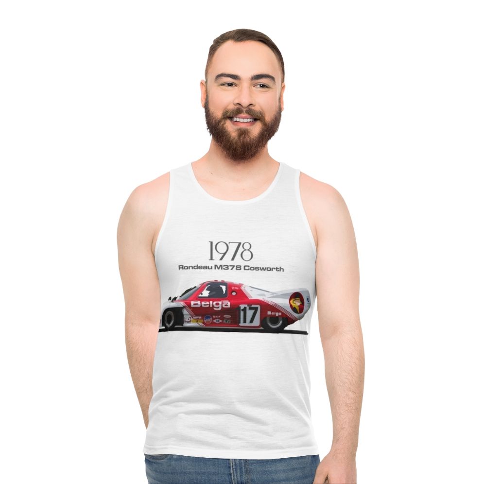 Vintage Rondeau M378 Cosworth race car tank top - men