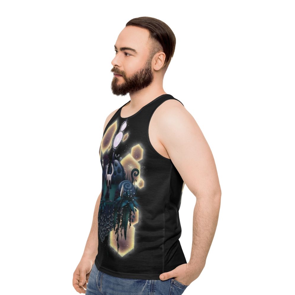 Hollow Knight Island Unisex Tank Top - men side