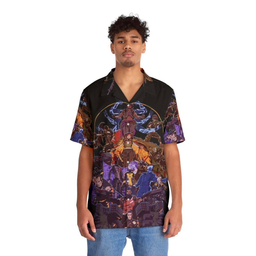 Borderlands Vault Season Hawaiian Shirt - People Front