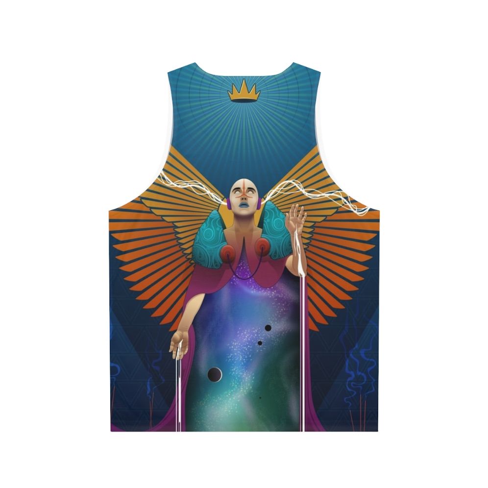 Tarot Major Arcana Temperance Unisex Tank Top - Back