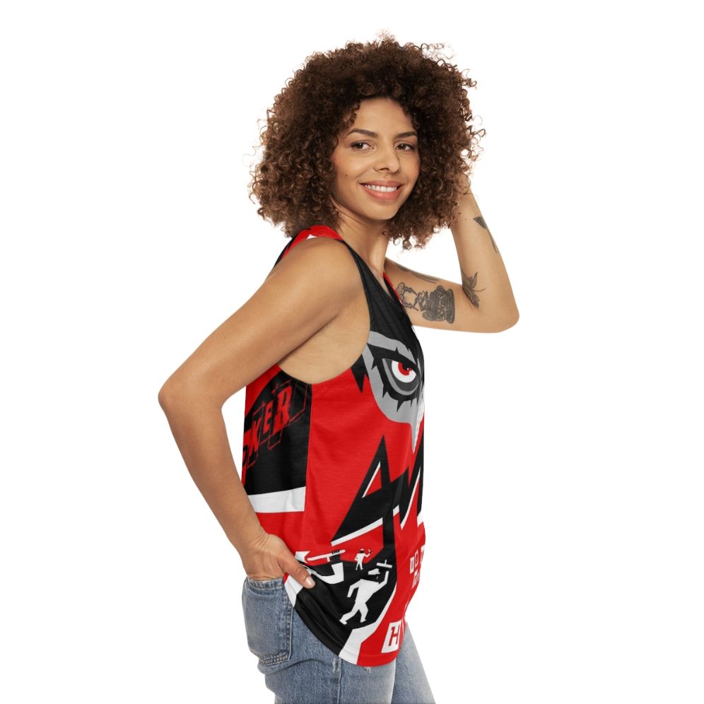 Persona 5 Joker "Take Your Heart" Unisex Tank Top - women side