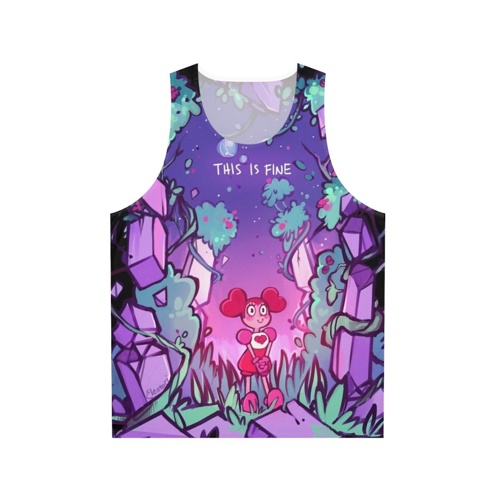 "This Is Fine" Unisex Steven Universe Tank Top