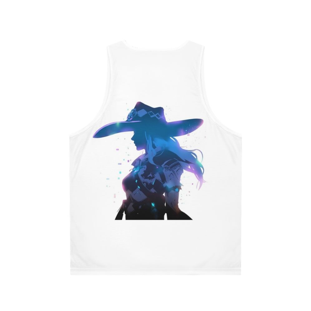 Ashe Overwatch Unisex Gaming Tank Top - Back