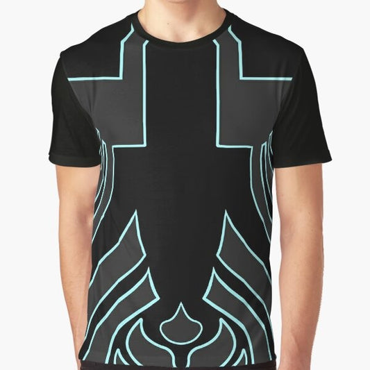 Shin Megami Tensei Nocturne Demi-fiend (Hitoshura) Graphic T-Shirt