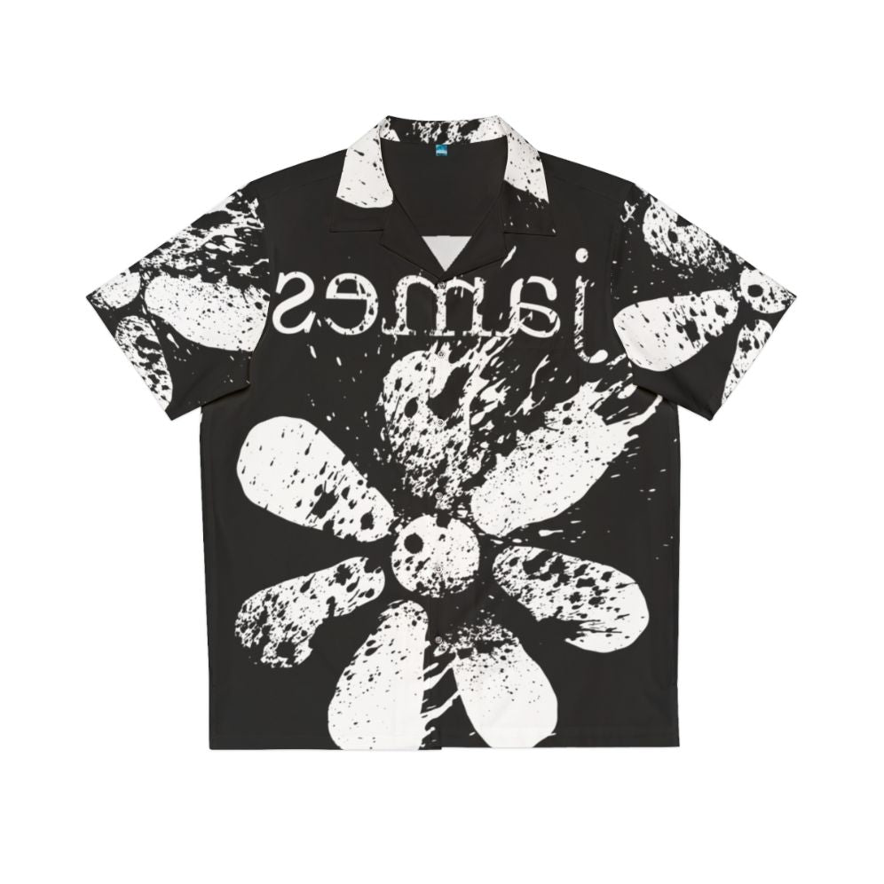 Mind-Blowing James Hawaiian Shirt with Indie Flower Print