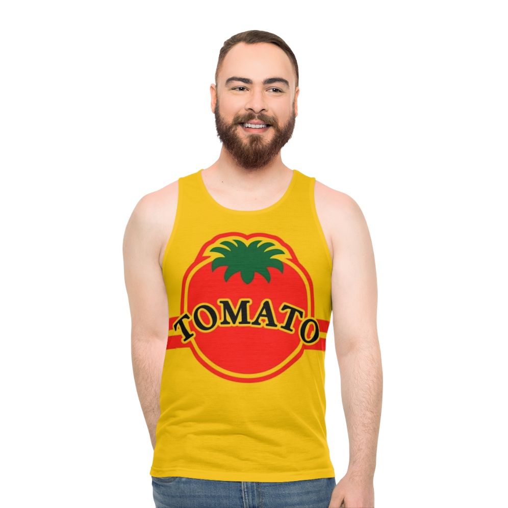 Retro Tomato Convenience Store Unisex Tank Top - men