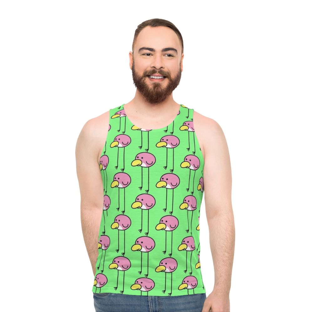 Flock Step Unisex Birds Tank Top - men