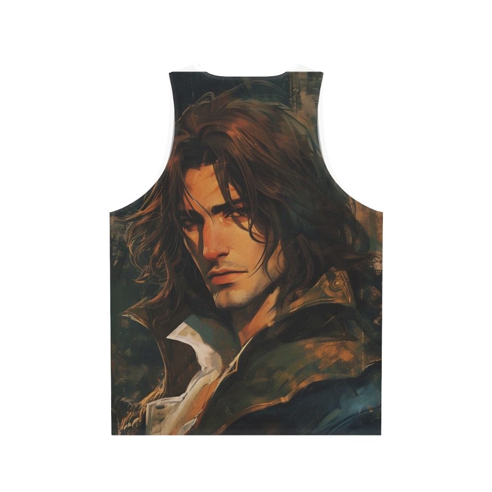 Trevor Belmont Castlevania Unisex Tank Top - Back