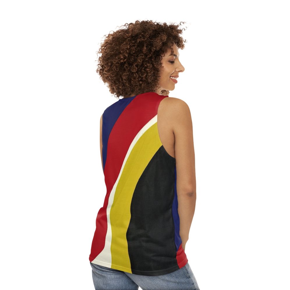 Thomas Downing inspired unisex tank top - women back