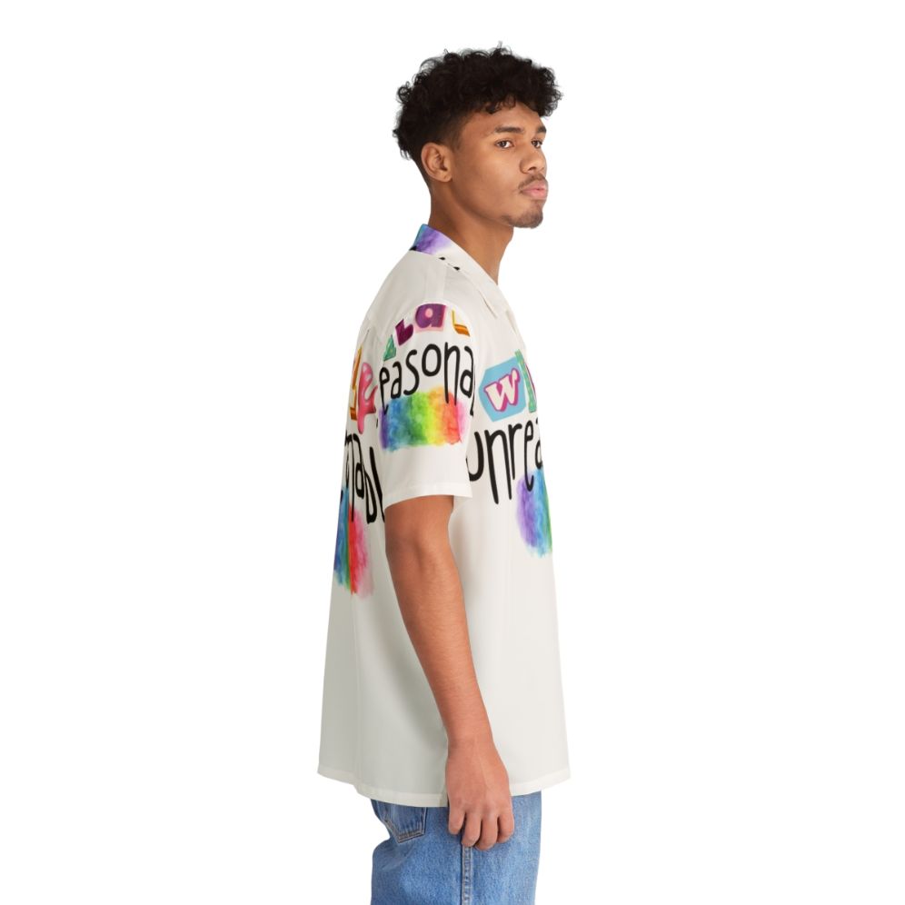 Vibrant LGBTQ+ Pride Hawaiian Shirt - People Pight