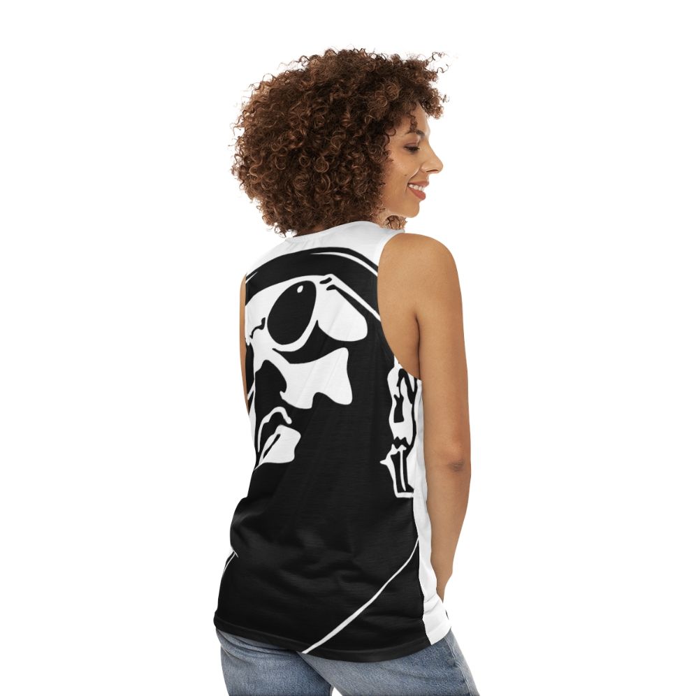 Jean Reno Leon Unisex Tank Top - women back