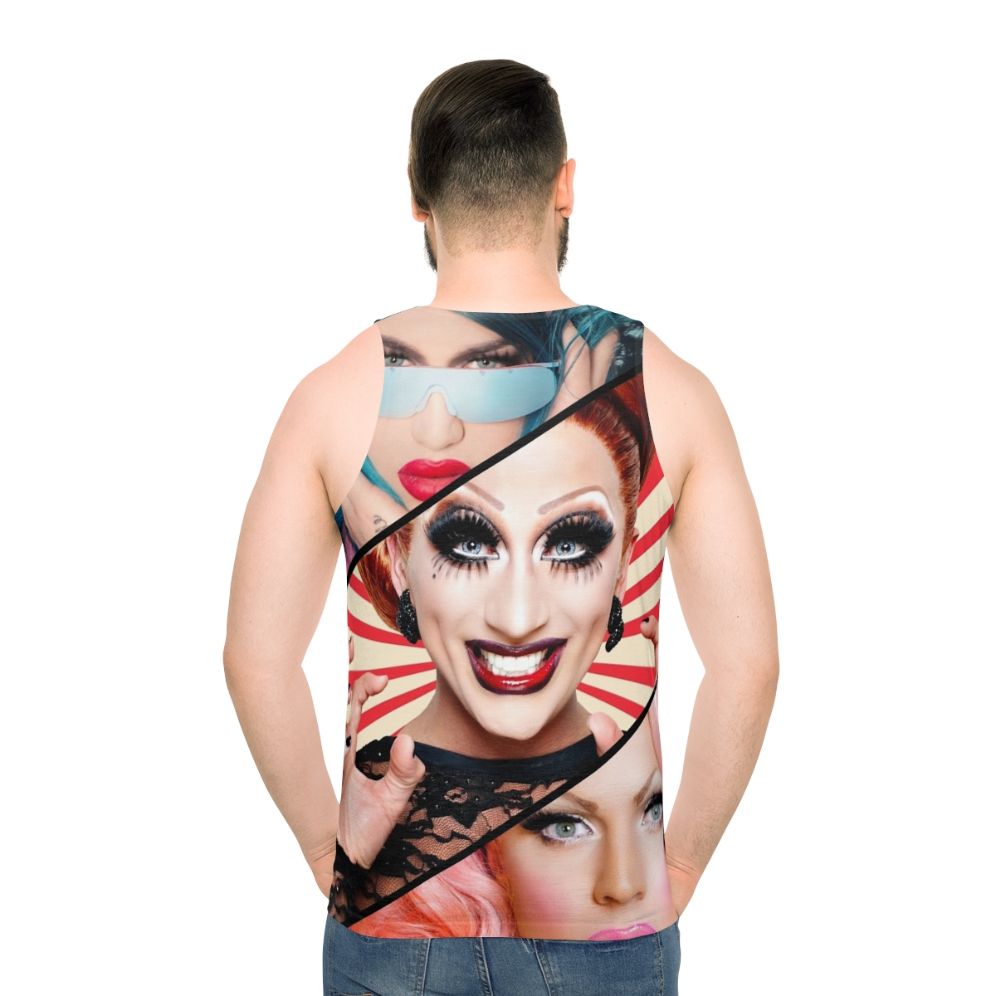 Rupaul's Drag Race Unisex Tank Top - men back