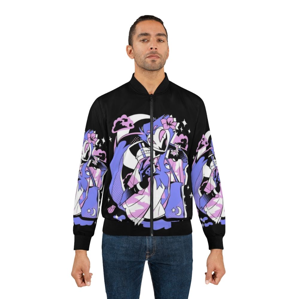 Helluva Boss Stolas Bomber Jacket - Anime Merchandise Inspired by the Character Stolas - Lifestyle