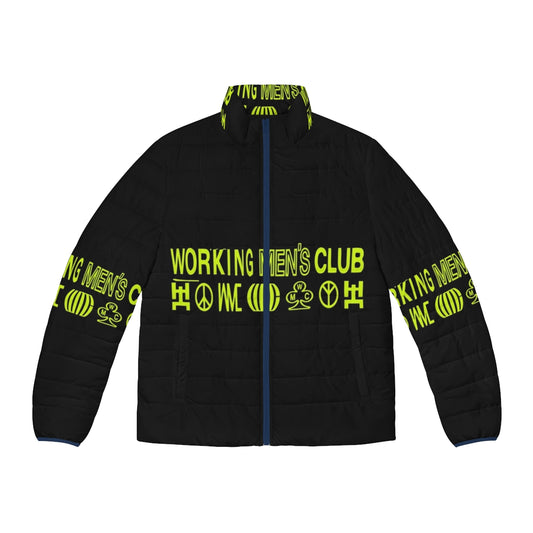 Indie Music Working Men's Club Puffer Jacket in a stylish and comfortable design