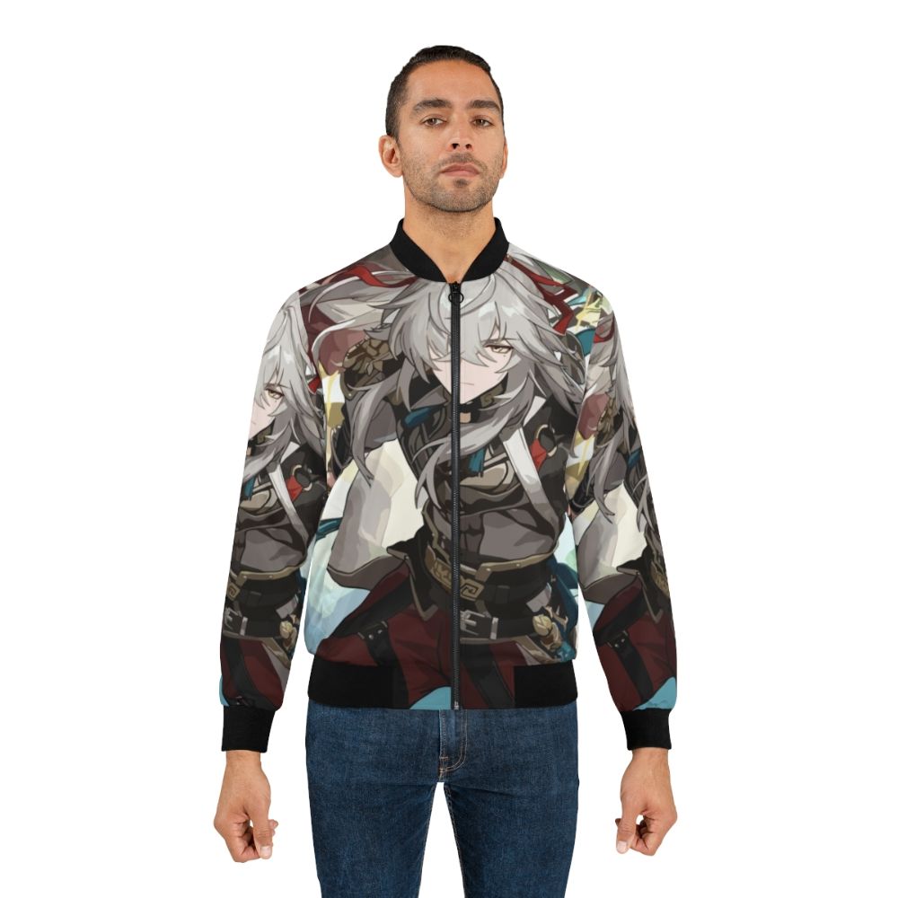 Honkai Star Rail bomber jacket with character designs and motifs - Lifestyle