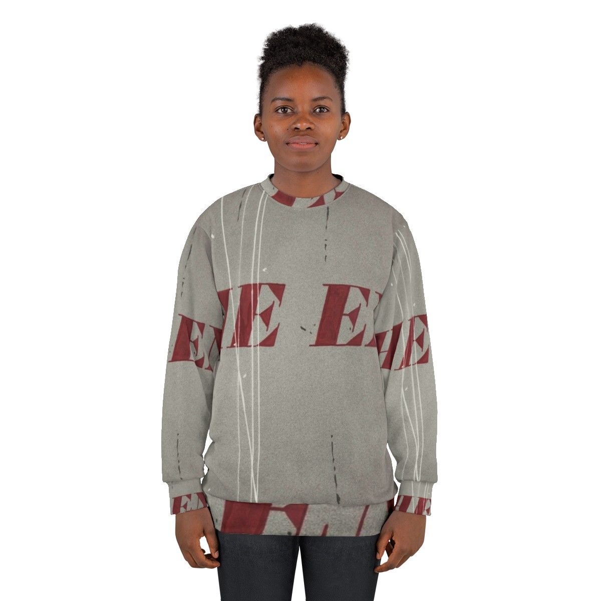 Ed Ruscha Exhibition Sweatshirt - Art Inspired Vintage Fashion - women