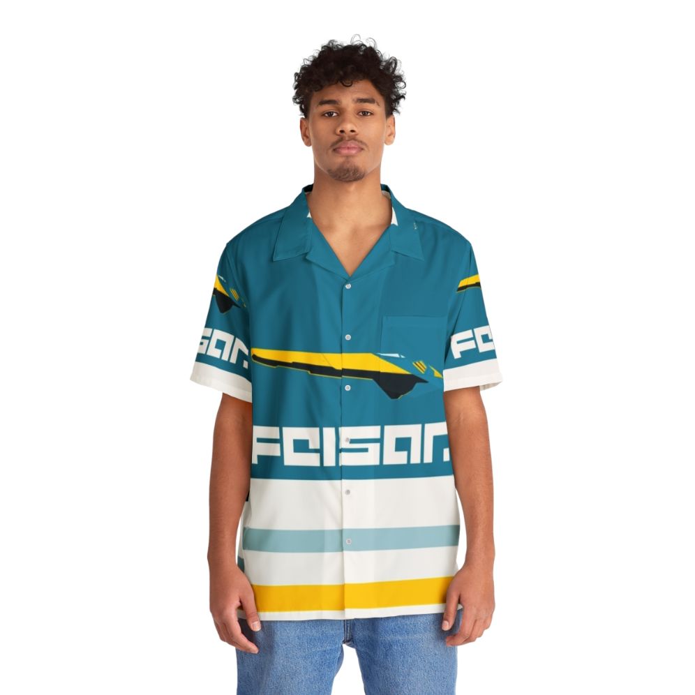 Wipeout Feisar Retro Hawaiian Shirt - People Front