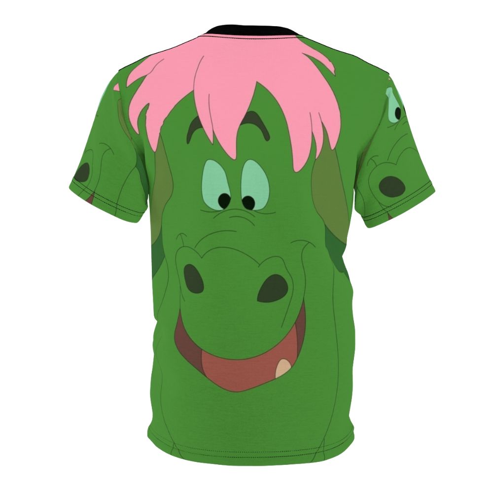 Elliot the Dragon fantasy creature t-shirt with a mythical dragon design - Back