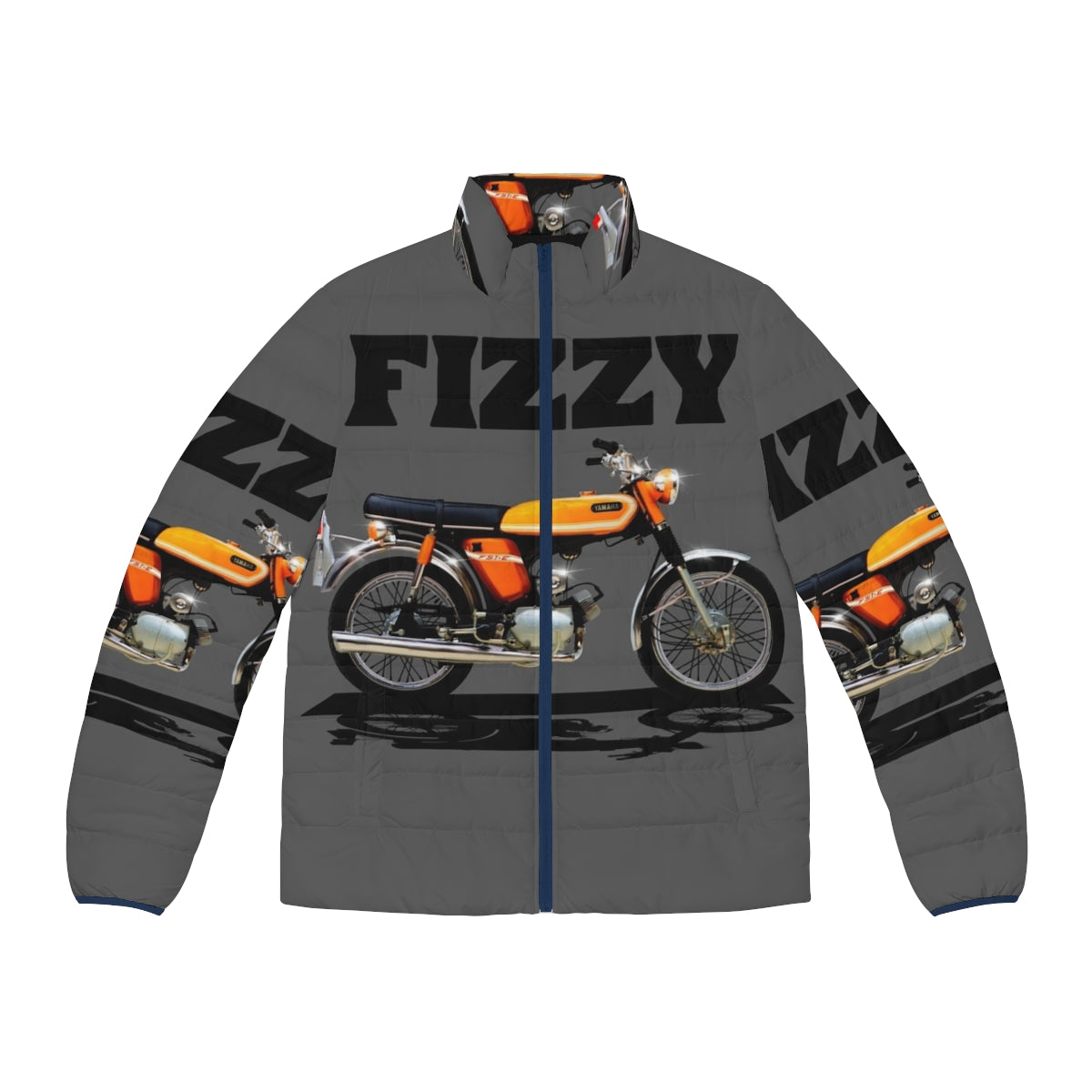 FS1E Fizzy Motorcycle Puffer Jacket by Motormaniac