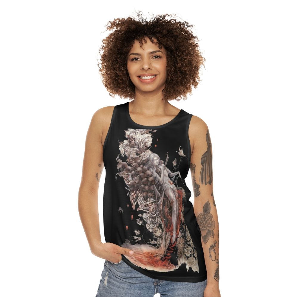 Castlevania Series Unisex Gaming Tank Top - women