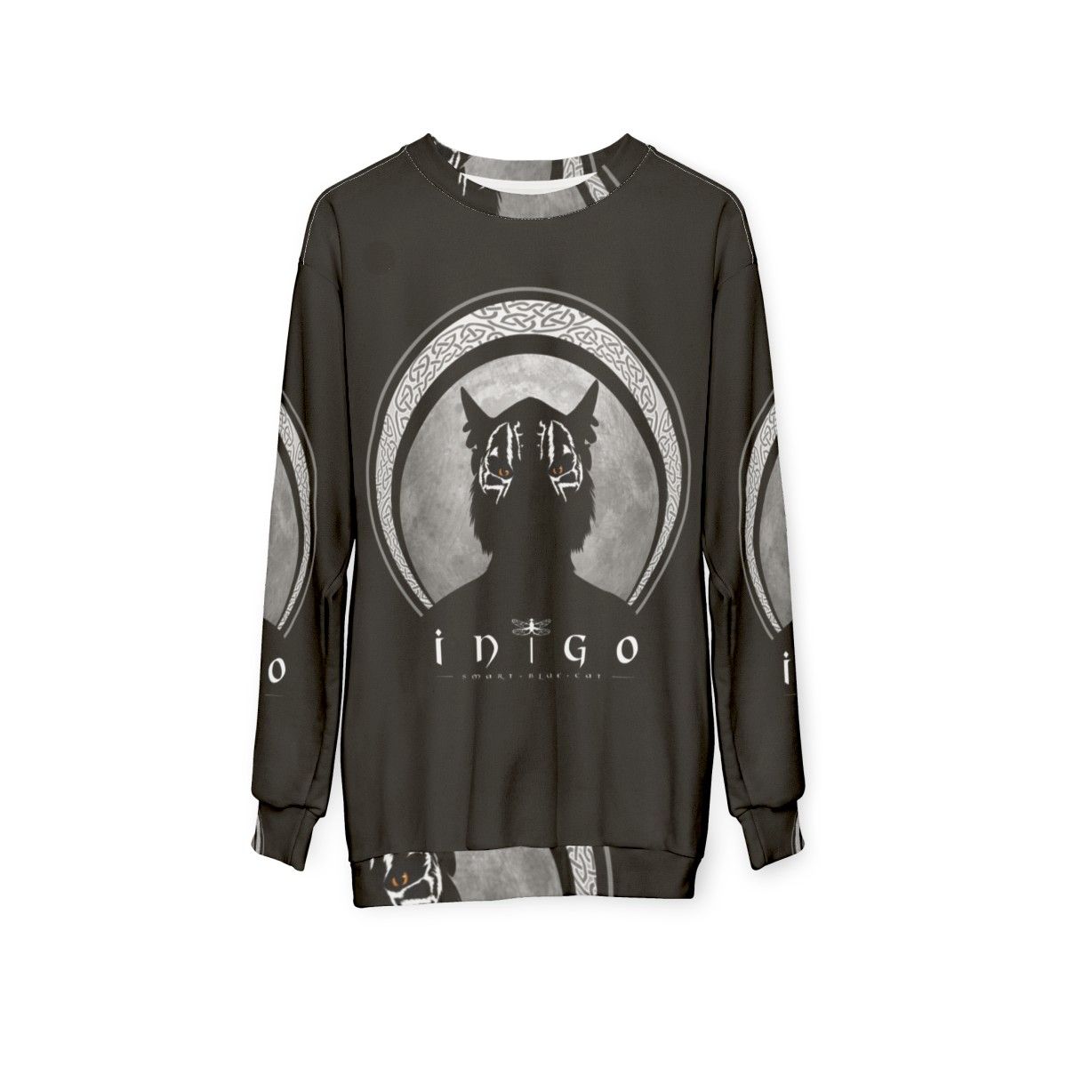 Inigo silhouetted sweatshirt for darker shades - hanging