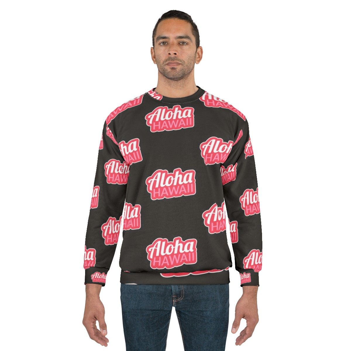 Aloha Summer Sweatshirt - Cozy Hawaiian-Inspired Casual Fashion - men