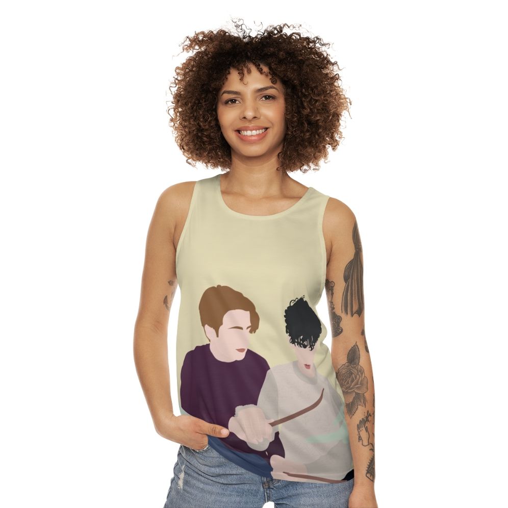 Heartstopper Nick and Charlie Unisex Tank Top - women