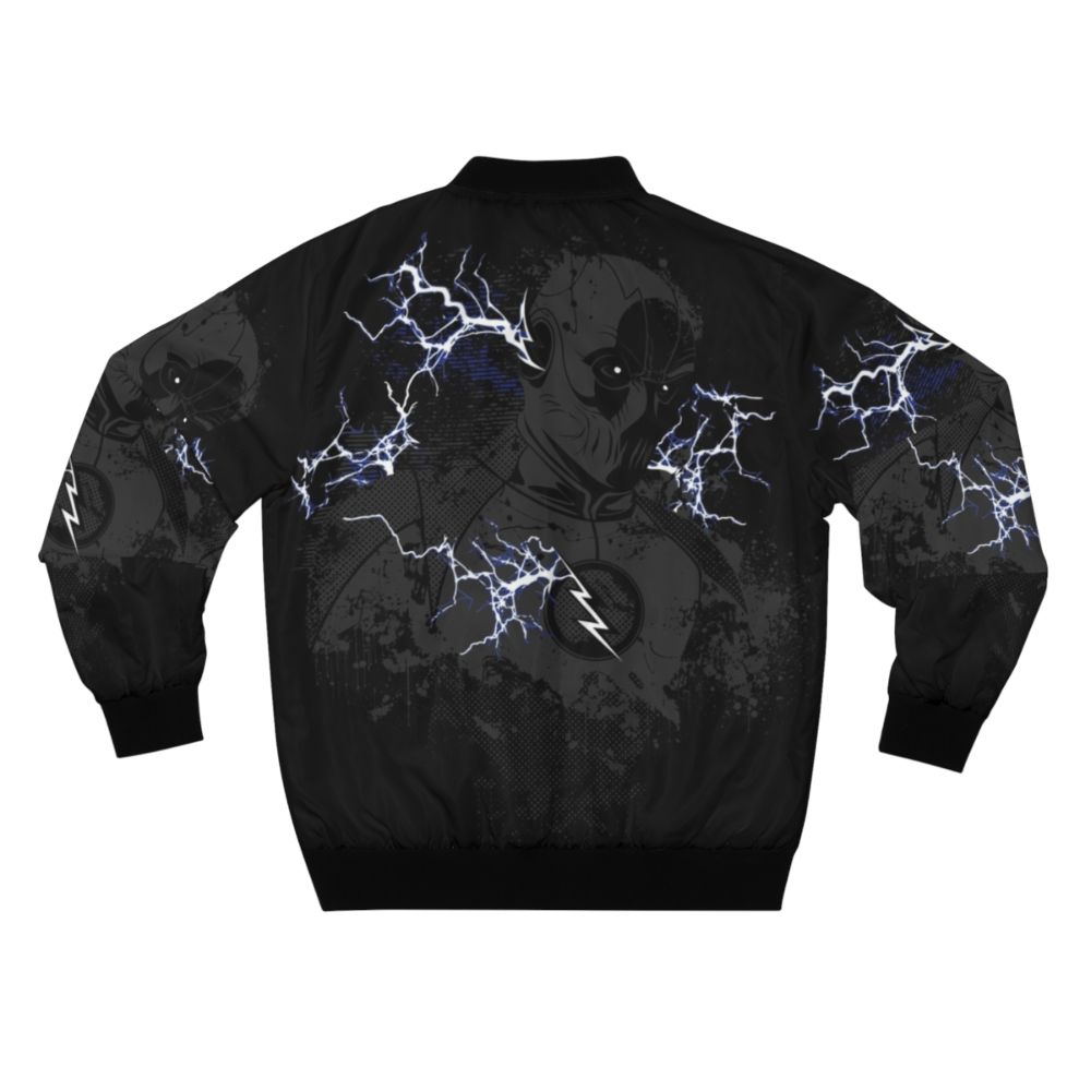 "Reverse Hunter Zolomon Speedster Flash Bomber Jacket" - Back