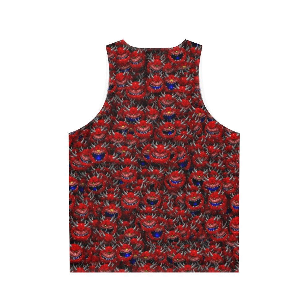 Doom Cacodemon Unisex Tank Top - Back