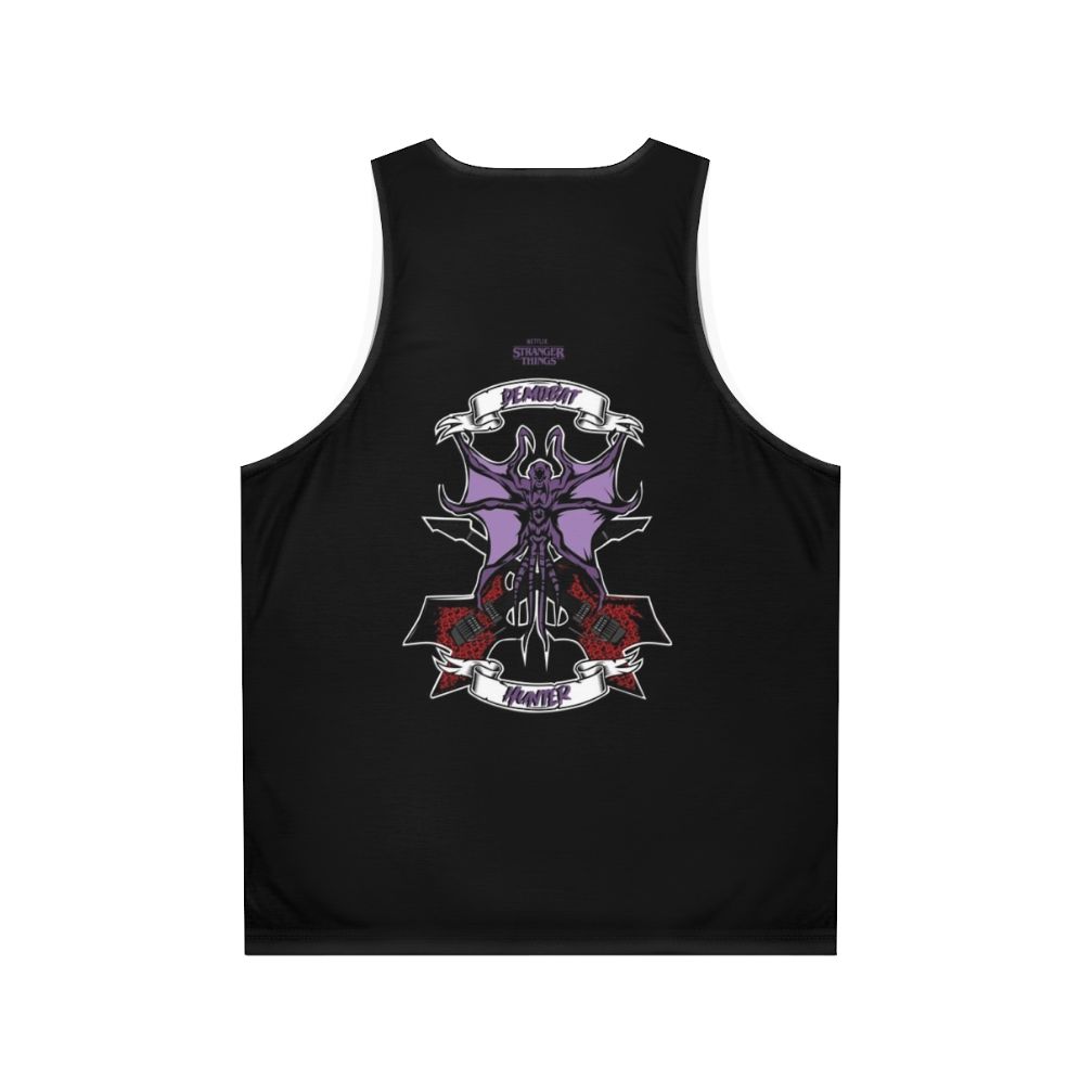 Stranger Things Demobat Hunter Unisex Tank Top - Back