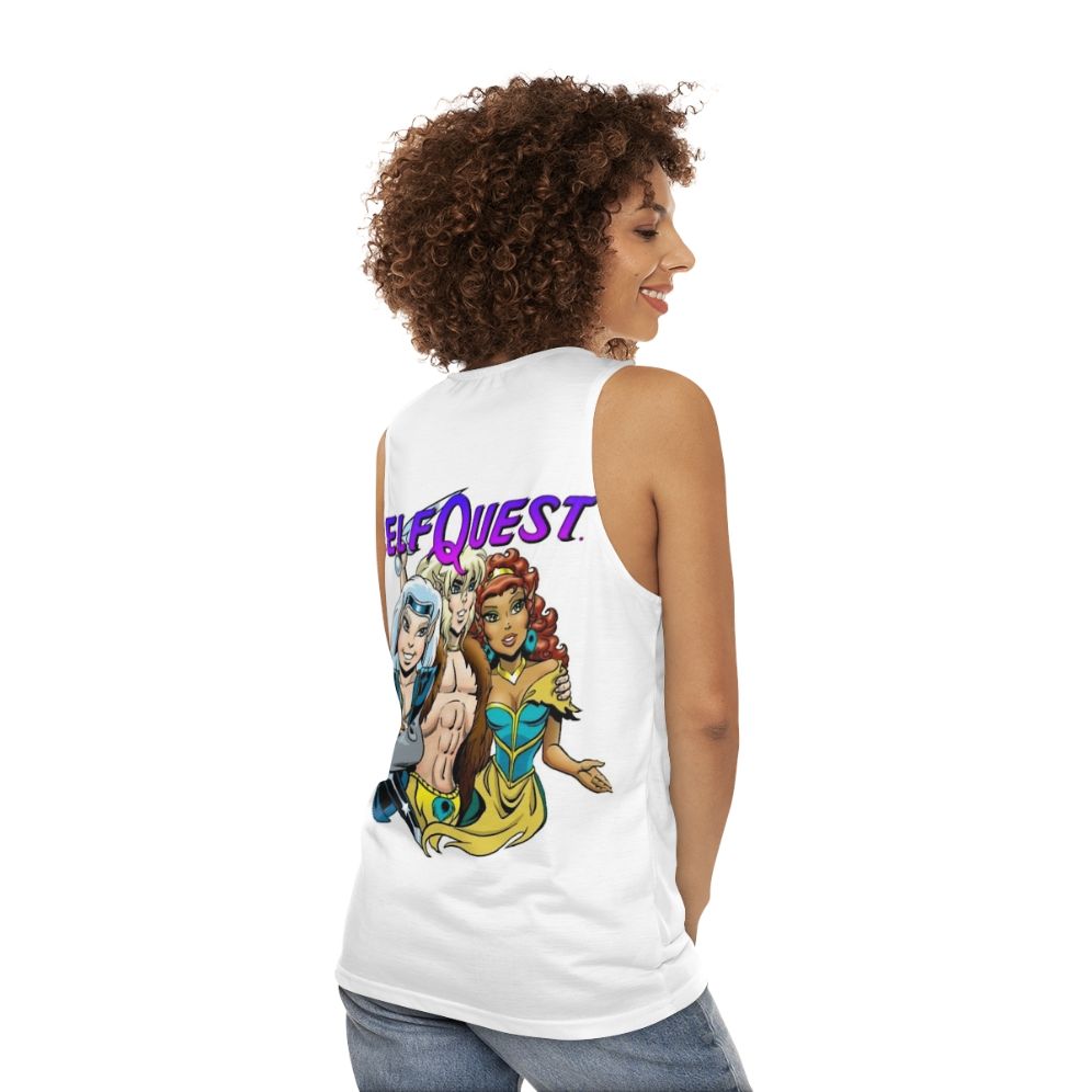 Elfquest fantasy unisex tank top - women back