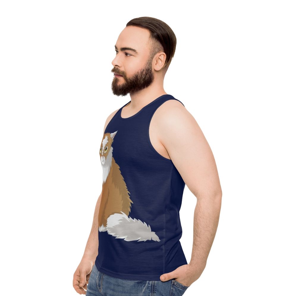 Legendary Burmese Cat Unisex Tank Top - men side