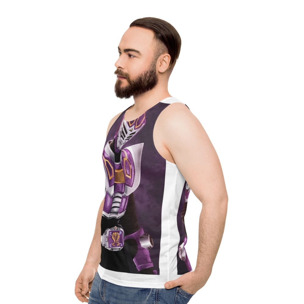 Masked Rider Ouja Unisex Tank Top - men side