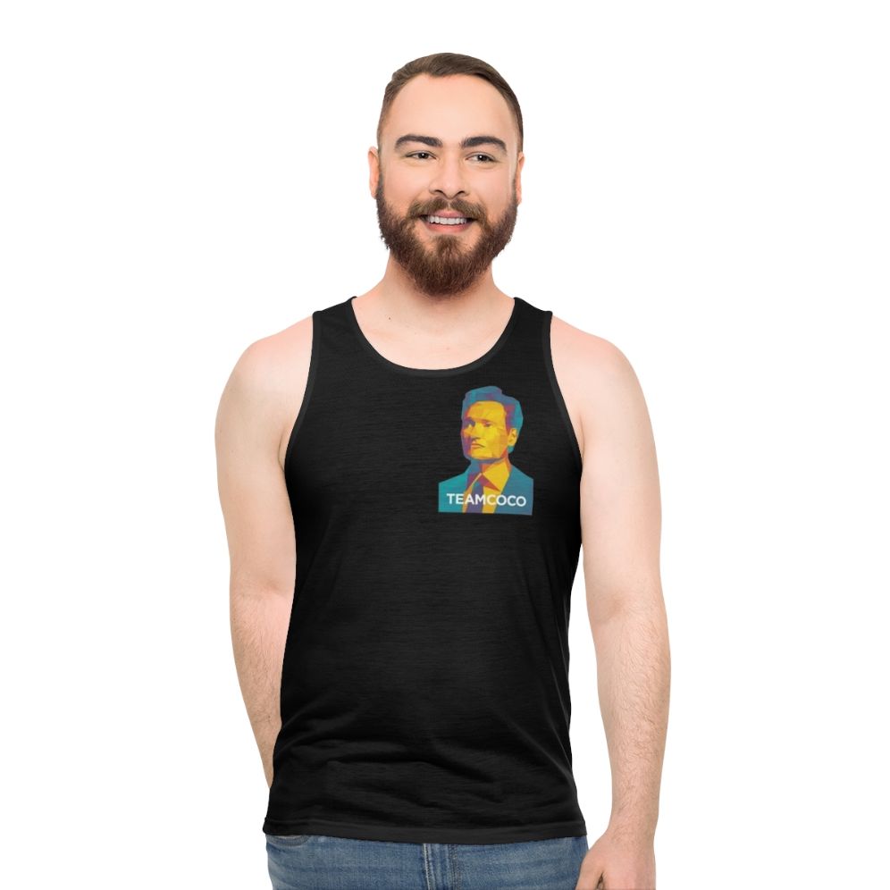 Team Coco Unisex Portrait Tank Top - men