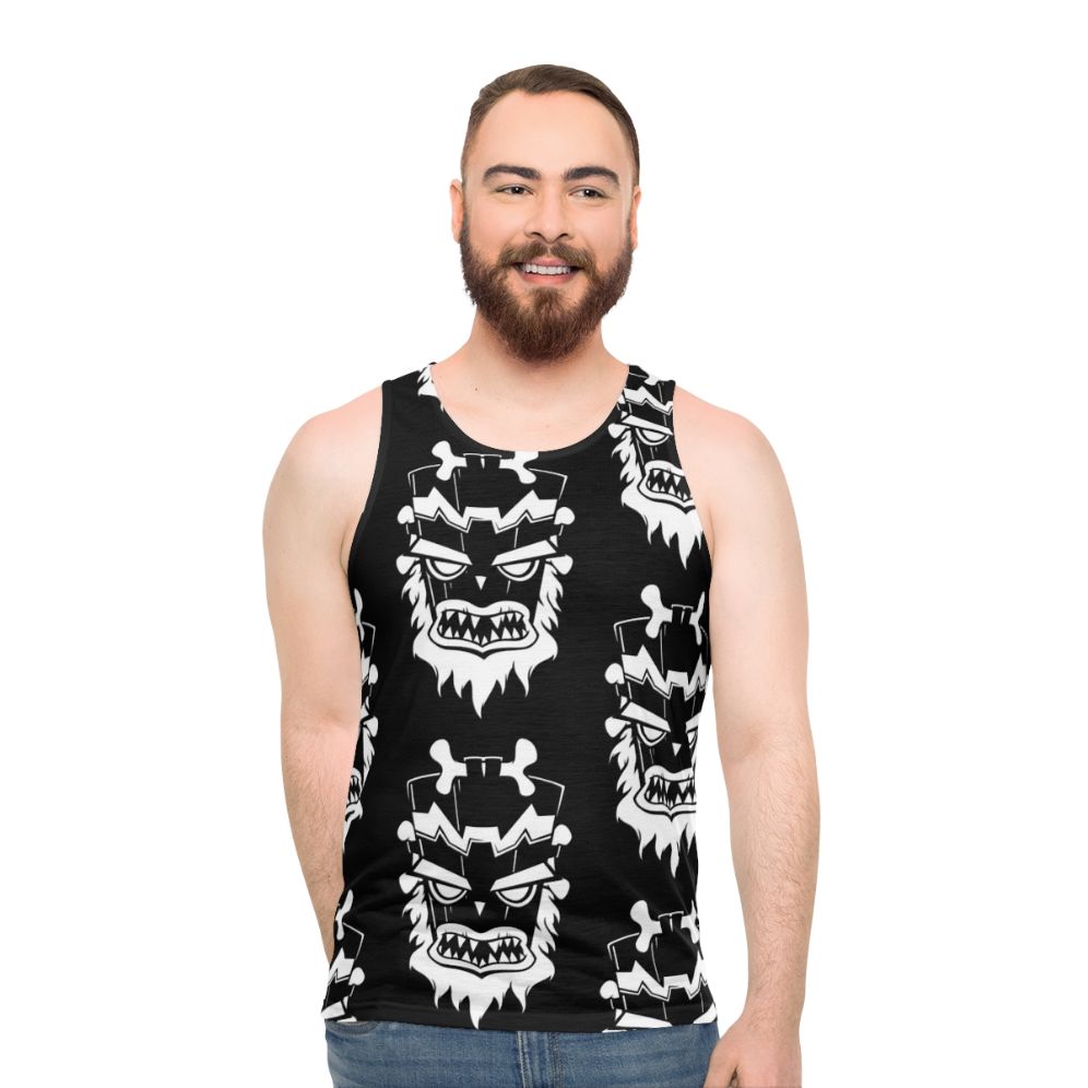 Game Over Unisex Crash Bandicoot Tiki Tank Top - men