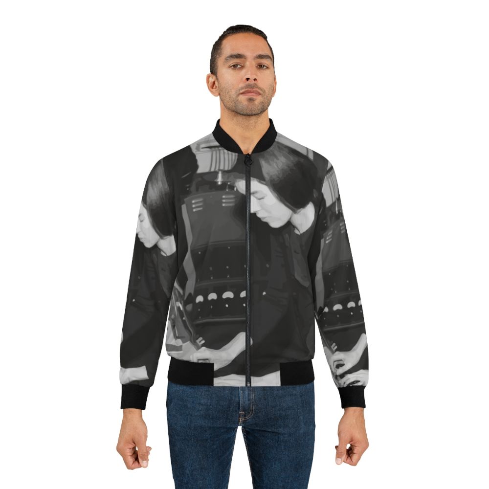 Delia Derbyshire inspired electronic music bomber jacket - Lifestyle