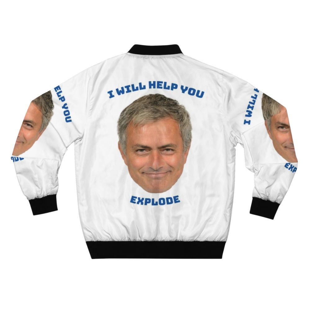 Jose Mourinho "The Special One" Bomber Jacket with Sassy Quote - Back